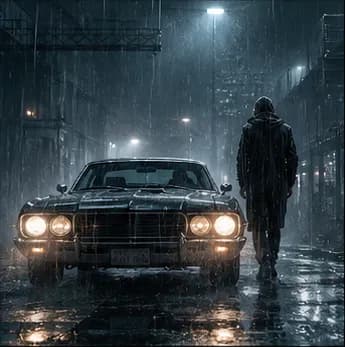 AI-generated cinematic scene with dramatic lighting