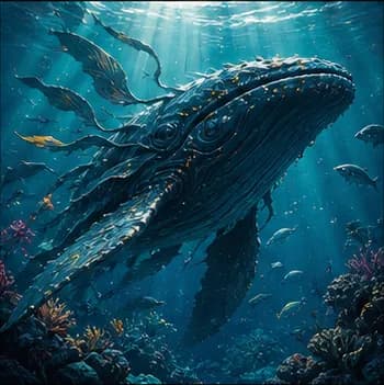 AI-generated ocean fantasy artwork